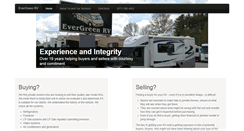 Desktop Screenshot of evergreenrvs.com